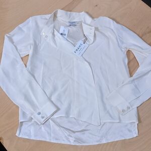 Frame 100% Silk Blouse